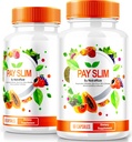 NutraRize (2 Pack) Pay Slim kapsułki, PaySlim All- Natural Supplement for Healthy Weight Loss, Formuła Premium do osiągnięcia ciała i celów fitness, Oficjalne opinie (120 kapsułki)