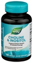 Nature 's Way Choline & Inositol, Supports Brain Health & Cellular Energy *, 500 mg Choline & 500 mg Inositol na 2- capsule serving, Gluten Free, 100 Kapsułki (Opakowanie może Vary)