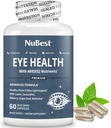 NuBest AREDS 2 Witaminy Eye z Beta Caroten Marchew Proszek, 20mg Luteina, 4mg Zeaksantyna, Bilberry, Ziarno winogron, BioPerine, B- Complex, Multivitamina dla zdrowia oczu 124; 1 Dostawa miesiąc