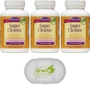 Tajemnica natury Super Cleanse Extra Siła Toxin Detox & Delikatna Eliminacja Total Body Cleanse, Digestive & Colon Health Support, 3 Opakowania po 100 Tabletów, z pióro Case