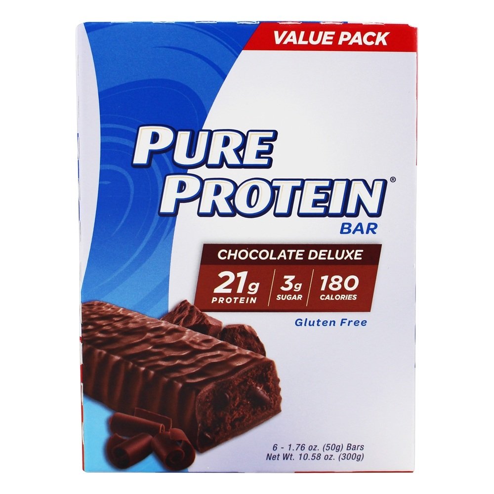Czysta Czekolada z białkiem Deluxe Value Pack, 6 Count 50 Bary Gramowe (Opakowanie z 36 Barów)