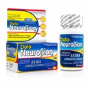 Dolo Neurobion Pain Reliever, Fever Reducer, Extra Siła. Alivia el Dolor, Reduce la Fiebre, Extra Fuerte. 60 tabletek. Acetaminofen 500 mg