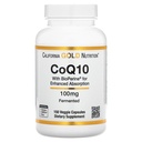 CoQ10 by California Gold Nutrition - USP - Zweryfikowany, Fermentowany Koenzym Q10 z BioPerine - Mitochondrial Support - Vegan Friendly - Gluten Free, Non-GMO - 100 mg - 150 Kapsułek wegetariańskich