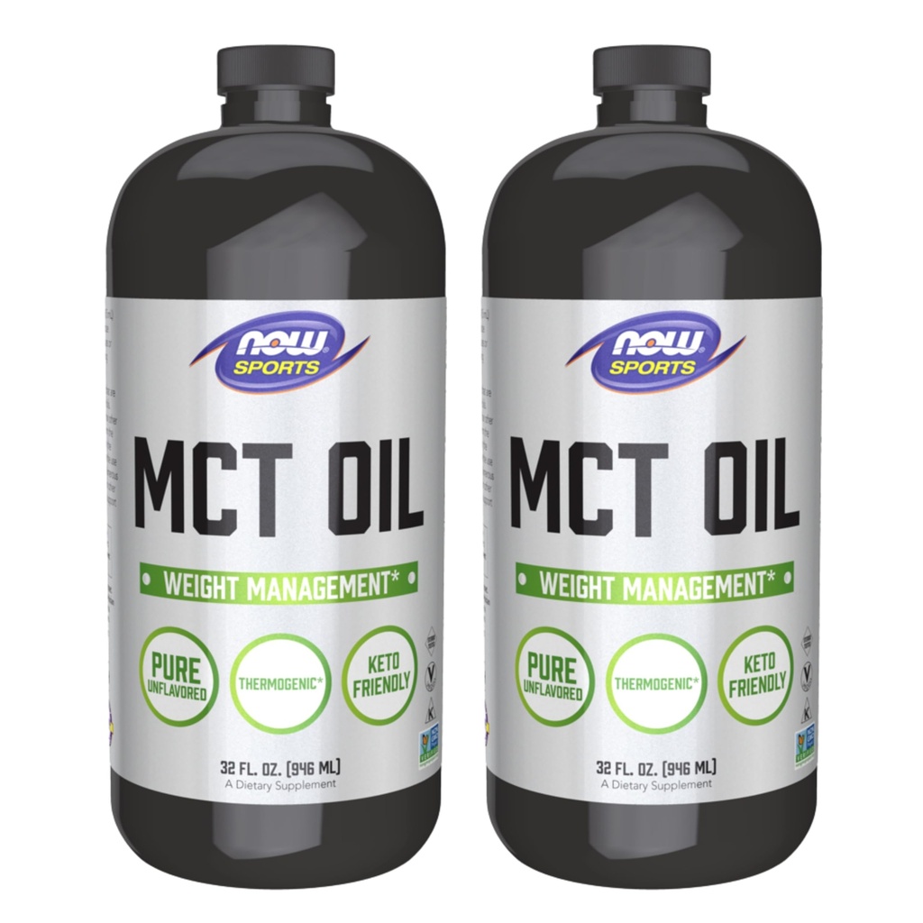 Teraz żywność MCT Oil, 32 Ounce (Opakowanie 2) (opakowanie może się różnić)