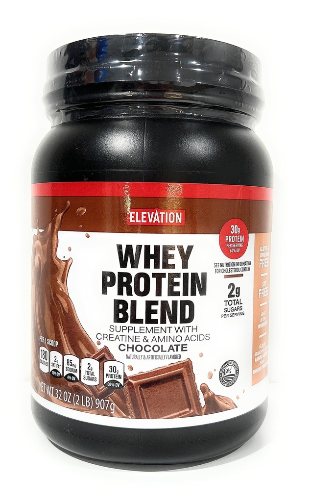Podniesienie przez Millville Czekoladowy Protein Proszek 32oz, opakowanie po 1