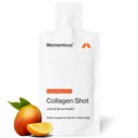 Momentous Colagen Shot Supplement - Zhydrolizowany Kolagen Bydlęcy & Witamina C pomóc Wsparcie Joint, Kości, & Połączona Tkanka Zdrowie - NSF Certified for Sport - Mango Orange - 25g / Serving - 15 Służenie