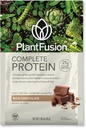 PlantFusion Complete Vegan Protein Powder - Proszek białko oparte na roślinach z BCAA, Enzymy trawienne i Pea Protein - Keto, Gluten Free, Soy Free, Non-Dairy, No Sugar, Non-GMO - Czekoladowe opakowanie 12