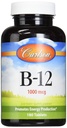 Carlson Labs B- 12- SL, 1000mcg, 180 tabletek do żucia