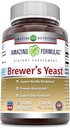 Amazing Brewers Yeast 1500mg Per Serving 500 Tablets Supplement Agregat 124; Non-GMO Agregat 124; Gluten Free Agregat 124; Made in USA