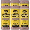 Viter Energy Kofeina Mints 40mg Kofeina, B Witaminy, Sugar Free. (Kofeina czekoladowa, 20szt, 6 Pack)