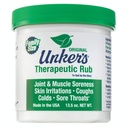 Unkers Terapeutyczne Rub na bóle stawów, ból mięśni, Burn Cream, lub uspokoić kaszel 13.5 uncji