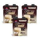 Atkins Iced Coffee Vanilla Latte Protein Shake, 15 g Protein, Niska Glikemia, 4g Net Carb, 1 g Cukier, Keto Friendly, 12 opakowań 11 fl Oz