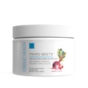 Consult Health Primo Beets - Mieszanka proszku buraczanego z elektrolitami - Azotany do wspomagania cyrkulacji - Energy Boost - Ginger & Turmeric - dla mężczyzn i kobiet - Cherry Flavor - 30 Służenia