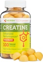 Gummy jednowodzian dla mężczyzn i kobiet (100 hrabiego, duża butelka Rozmiar, 5000 mg) Natural Chew luzem Rozmiar wykonany w USA