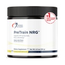Designs for Health PreTrain NRG Drink Mix - Wstępny trening proszku z Creatine + Green Coffee - Wsparcie Focus, Power + Mental Energy in Atletics - None- GMO, Cherry Lime Flavor (20 Servings / 180g)