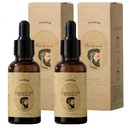 Beard Oil 2- Pack - Avocado, Macadamia & Safflower Oil blend dla mężczyzn 124; Softens Grube włosy, Deep Moisturizer & Growth Treatment