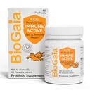 Biogaia immunologiczne aktywne dzieci 124; Probiotyk + Witamina D 124; do żywienia i immunologicznego zdrowia 124; Wieki 3 + 124; Allergen, Dairy, Soy & Gluten wolne 124; Zaufane przez pediatrów 124; 60 Day Supply 124; Pomarańczowy aromat Chewable