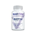 Badania zweryfikowane Biotin - Czysta Biotin Extra Siła 10,000mcg do poprawy włosów, skóry i paznokci zdrowia - 60 Wegańskie tabletki, Made in USA