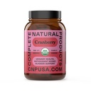 Kapsułki z żurawiny organicznej 500 mg / kg mieszanki paszowej pełnoporcjowej o wilgotności 124; Plant- Based, Vegan, Non-GMO, No Fillers Bis124; Wspiera Trakt moczowy & Bladder Health
