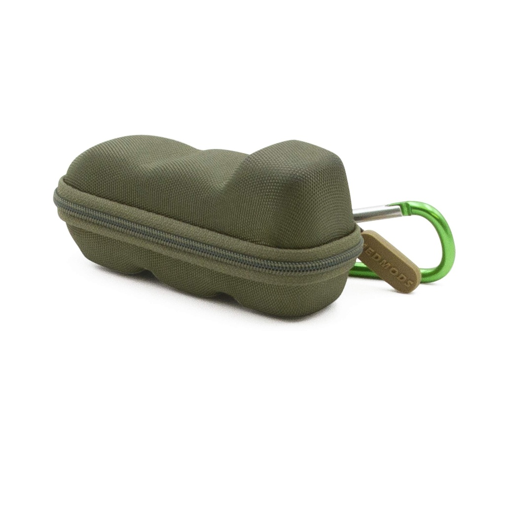 CASEMATIX Forest Green Travel Case Pasuje Astma Inhaler, Zawiera tylko przypadku