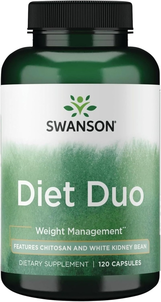 Swanson Diet Duo z White Nerki Fasola 120 Kapsułki