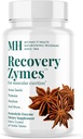 MICHAEL 's Health Naturopathic Programs Recovery Zymes - 180 Enteric Coated pH Stable Tablets - Proteolitic Enzym Supplement - Wsparcie Naturalnej Response Inflamational - 30 Służenia