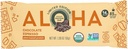 Aloha Organic Chocolate Espresso Protein Bars, 14g Białko oparte na plantacji, 85mg kofeiny, USDA Certified Organic, Gluten Free & Non-GMO, 1.98 Oz (Opakowanie 12)