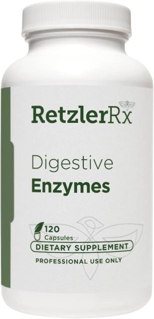 HormoneSynergy Digestive Enzymes 120 Kapsułki roślinne 124; Resistant Multi Acid, Wegan- Odpowiedni Digestive Enzymes *