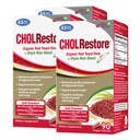 LABO Nutrition CHOLRestore - Red Yeast Rice with Phytosterol Health Supplement, Supports Healthy Cholesterol Levels, Citrynin & Aflatoksyna Free, 90 Vege kapsułki 3x3