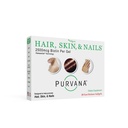 Wellgenix Purvana Włosy, Skóra, i Nails Witamina - 2500mcg Biotin, Kwas foliowy, DMAE, Wyciąg z nasion winorośli - Jeden dzień Softgels - PCOS & Postpartum Support Hair Loss - (30 Count)