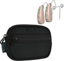Beautyflier Assistance Pouch, Pocket Assistance Hearing Case Pocket Size, Amplifier słyszący Przenośnik, Cochlear Implant Akcesoria, Aparat słuchowy Mini Portfel Torebka (tylko przypadku)