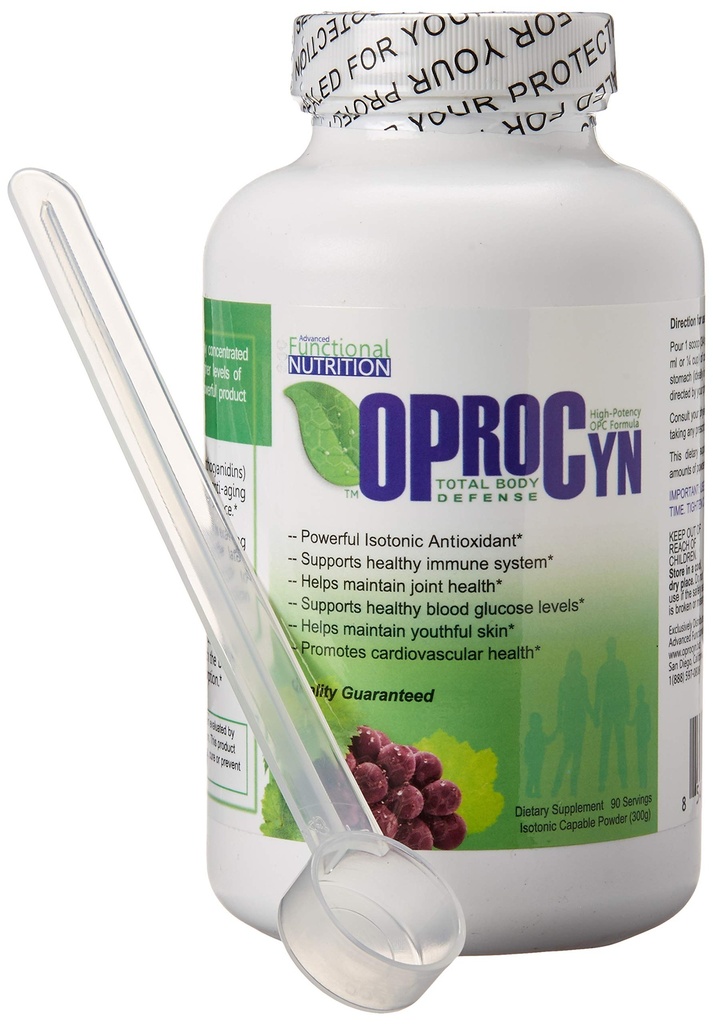 OProCyn Izotoniczny OPC 3 Miesiącowy Suplement, Proszek do picia 300 g