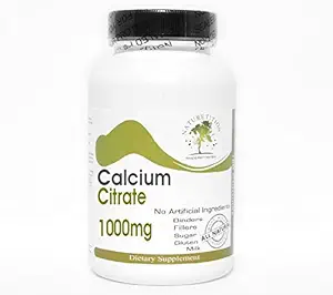 Cytrynian wapnia 1000mg ~ 100 Kapsułki - Brak dodatków ~ Naturetition Supplements