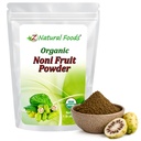 Z Natural Foods Noni Fruit Powder - Organic Raw Non-GMO Gluten- Free Superfood - Wspiera zdrową trawienie i energię - Pakowane z podstawowych składników odżywczych i przeciwutleniaczy - Mix z napojami i Przepisy, 1 lb
