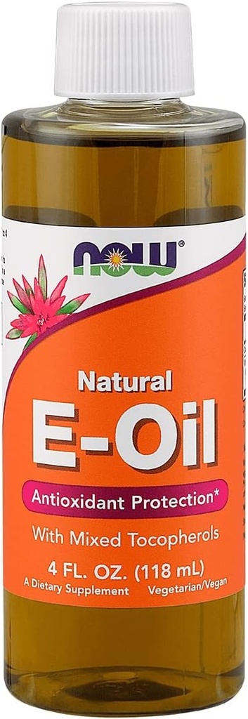 E Płyn, 80% Mieszane Tokoferole Now Foods 4 Oz Płyn