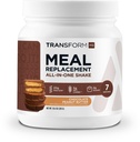 TransformHQ Mączka zastępczego shake Powder 7 Służenia (Czekoladowy masło orzechowe) - Bez glutenu, Non-GMO