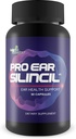 Pro Ear Silincil - Uszy Zdrowie i Słuchanie Wsparcie dla Zdrowia - Pomoc Redukcja Obrzęk ucha i Buzzing - Wsparcie Zmniejszone Obrzęk i Ulepszony Przepływ krwi - Promowanie optymalnego słuchu - Turmeric, Witamina C, Czosnek