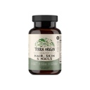 TERRA ORIGIN Zdrowe włosy, skóry i paznokci Suplement DODATKO124; Kolagen, Biotin, Horsetail & B- Complex DODATKOWE 124; Wspomaga siłę włosów, elastyczność skóry i wzrost paznokci 124; Witaminy dla kobiet i mężczyzn 124; 60 Kapsułki