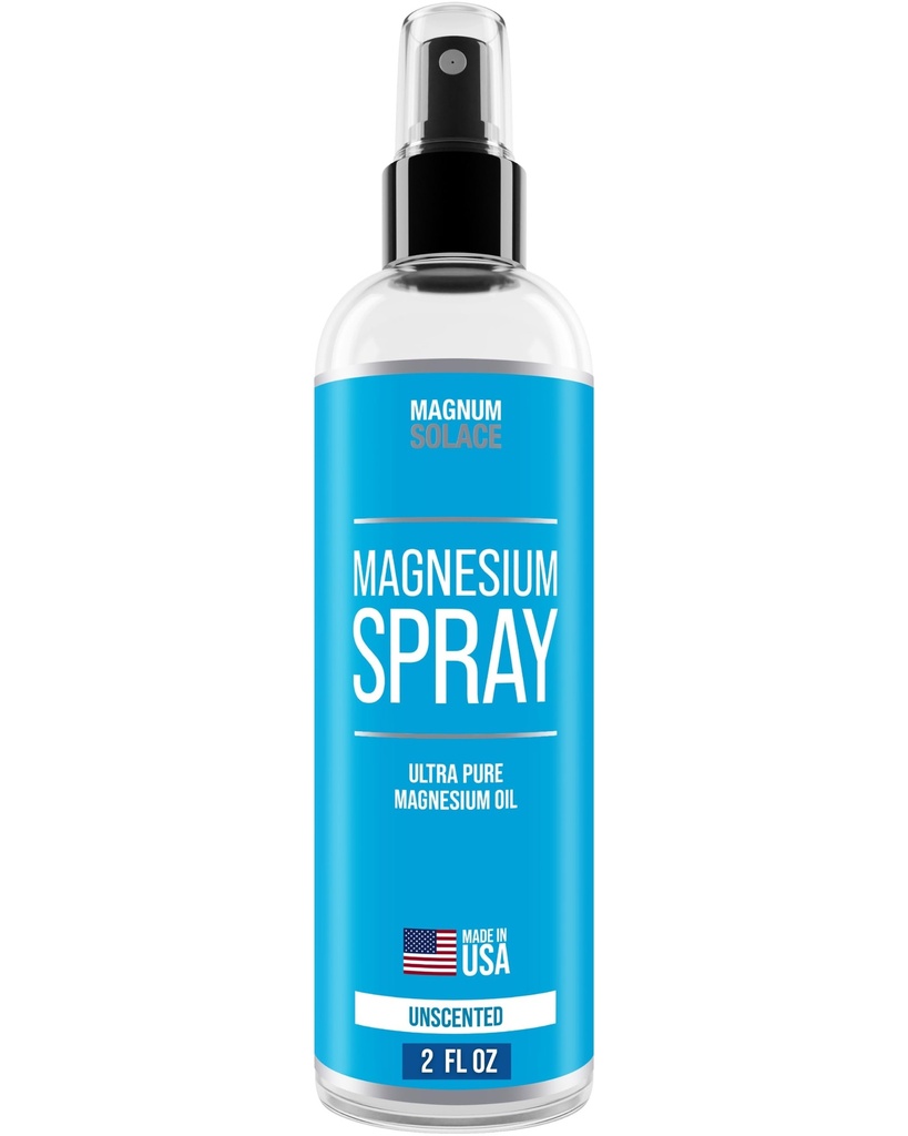 Rozpylacz magnezowy - klasy USP Czysty rozpylacz magnezowy - Made in USA Od 2008, 2 oz