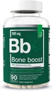 Esencjonalne elementy Bone Boost Bone Health Supplement - Support kości i suplement wapnia z witaminą D 3, K2, Cissus Quadrangularis dla wytrzymałości kości - 90 Kapsułek (30 Day Supply)