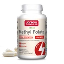 Jarrow Fixas Extra Siła Metyl Folate 400 µg, Suplement diety dla układu sercowo-naczyniowego i neurologicznego wsparcia zdrowia, 60 Kapsułki wegetariańskie, 60 Day Supply