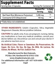 Najlepszy Naturals Red Yeast Rice z CoQ10 i Niacin 500 mg