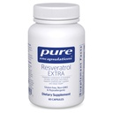 Pure Encapsulations Resveratrol EXTRA - 100 mg Trans- Resveratrol - For Healthy Cellular & Cardiovical Function * - Antioksydants Supplement - Non-GMO & Gluten Free - 60 kapsułki