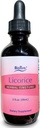BioPure Licorice nalewka - Potenny ekstrakt botaniczny Licorice Root, ziołowy adaptogen, który łagodzi gardła i wspomaga górne funkcje układu oddechowego, immunologicznego i pokarmowego - 2 fl oz