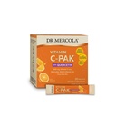 Dr Mercola Witamina C- PAK z Quercetin - Codzienne immunologiczne wsparcie Drink - Cynk & Witamina D3 Mieszanka - Bezglutenowy - Effervescent pomarańczowy Flavor - 30 Pakiety
