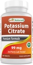 Najlepszy Naturals Potasu Citrate 99mg 500 Tabletki - 3. strona Lab Tested