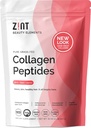 Zint Collagen Peptydes Powder (32 oz): Paleo-Friendly, Keto- Certified, Grass- Fed Zhydrolizowane Kolagen Suplement do białka - Unflavored, Nie GMO