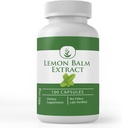 Czysty Original Składniki Lemon Balm Extract (100 Kapsułki) Zawsze Czysty, Brak dodatków lub wypełniaczy