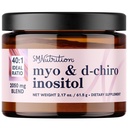 Myo- Inositol & D- Chiro Inositol Proszek Bilans hormonalny dla kobiet 124; Idealny 40: 1 Stosunek 124; Myo 2000mg, D Chiro 50mg 124; Regulacja cyklu menstruacyjnego i wsparcia zdrowia jajnika 124; 30 Służenie, 2.17 oz.