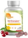 Zahler Energizer - Folate and B12 Supplement - Szybkie rozpuszczanie Cherry Flavor Lozenges Dual witaminy Methylled B12 & Folate Supplement with 1360 µg Kwas foliowy (360 Count)